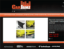 Tablet Screenshot of carjamz.com